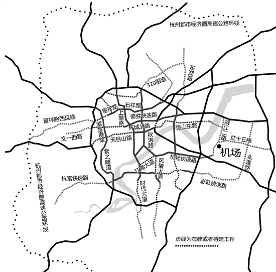 文一路地下通道今年完工 杭州发布今年快速路计划表