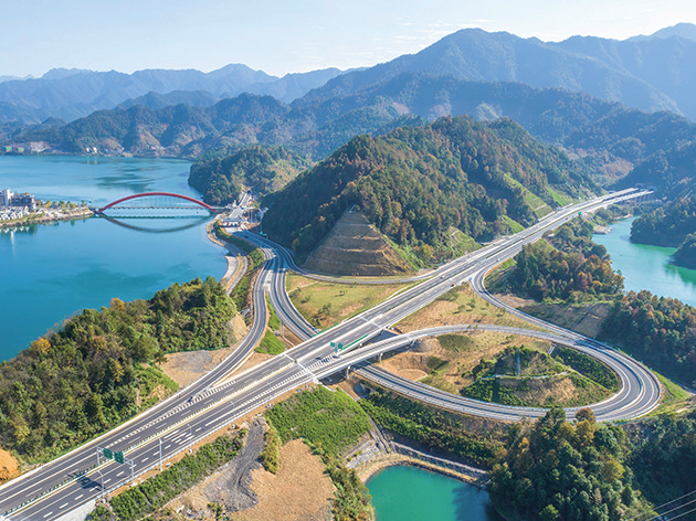 千黄高速(淳安段)今日通车 威坪进入高速时代