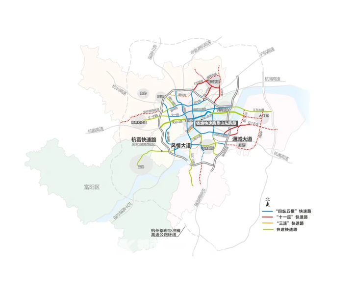 5年建成127公里快速路 杭州構建綜合交通立體路網