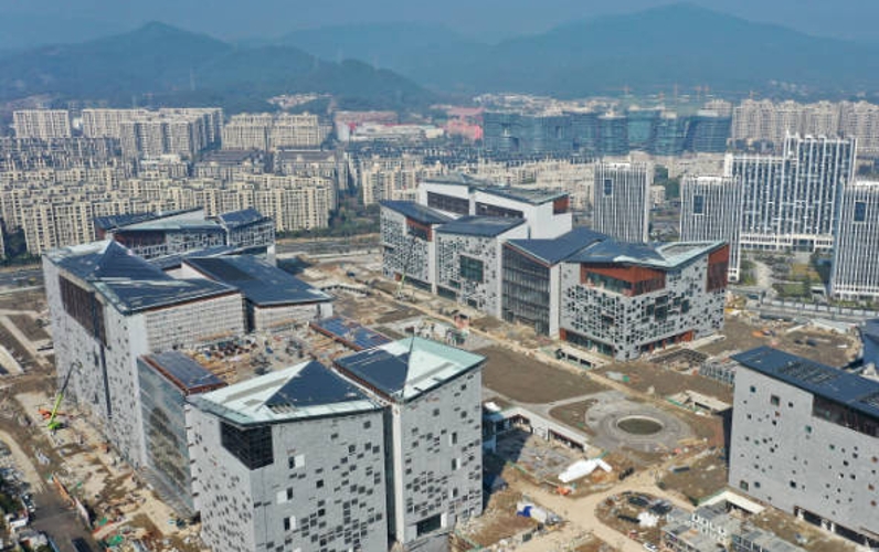 文化新地标！杭州之江文化中心四馆主体建筑基本完工-杭州新闻中心-杭州网