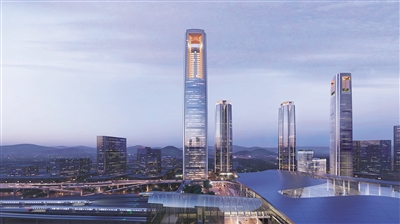 399.8米！ 杭州第一高楼“金钥匙”成功筑底