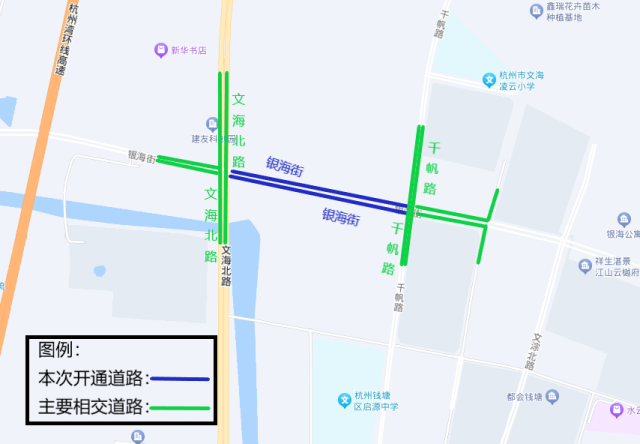 杭州这条道路明天正式通车