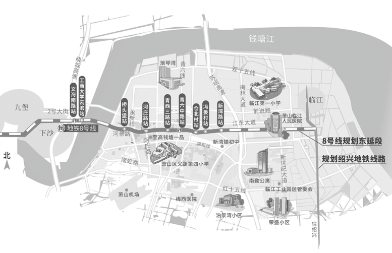 杭州地铁8号线二期将纳入下一轮建设规划？