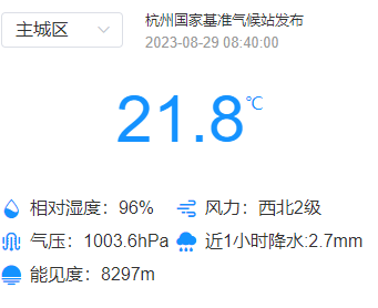 降温明显，接下来雨雨雨，浙江发布地质灾害黄色预警，杭州这些地方需注意