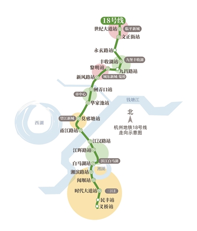 杭州地铁18号线开始动起来了 江晖路站能增建北侧出入口吗？