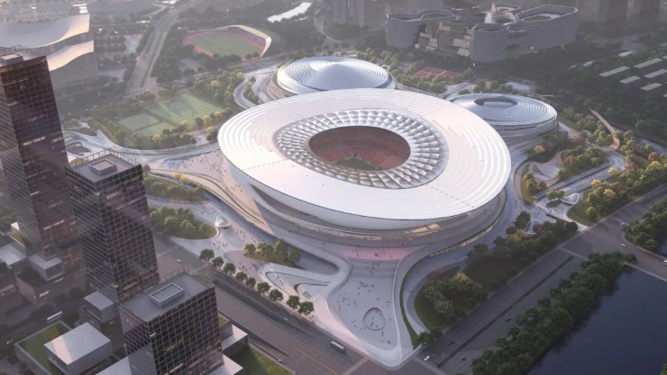 6万座专业足球场！杭州国际体育中心即将开建 可承办顶级赛事【开元体育官方版最新下载】(图3)