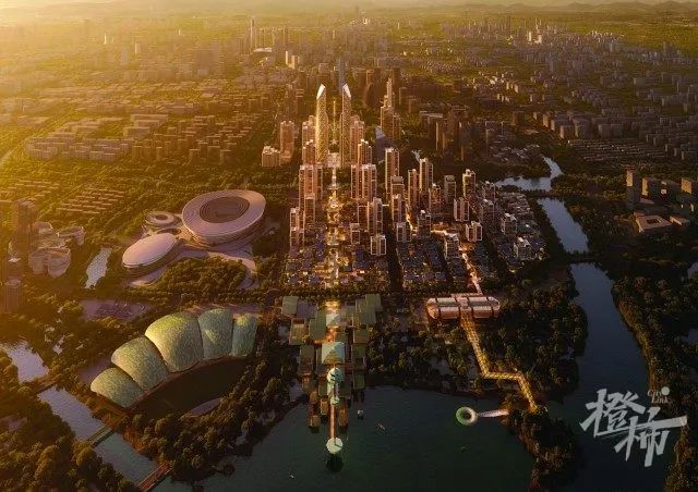 大城西，杭州未来城市重要新中心，将建设一条长2.5公里的世界级活力中轴