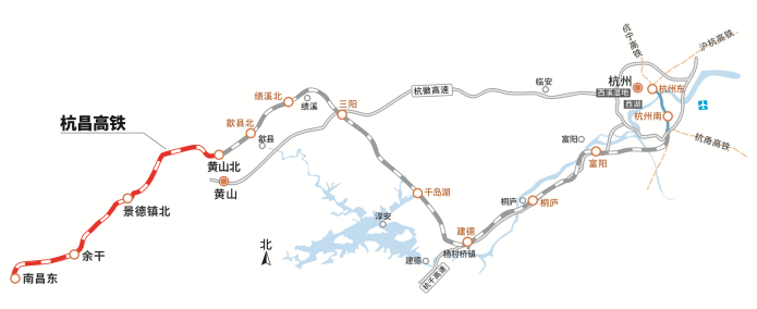杭昌高铁今天全线贯通 明年6月杭温高铁也有望通车