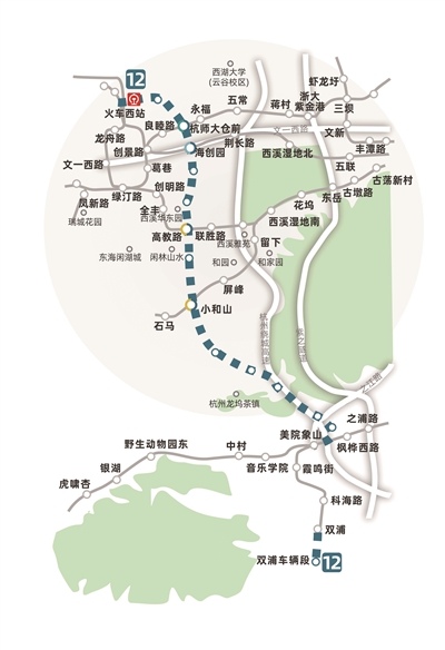 杭州地铁12号线预计2027年12月底通车 它会给城市带来哪些变化？