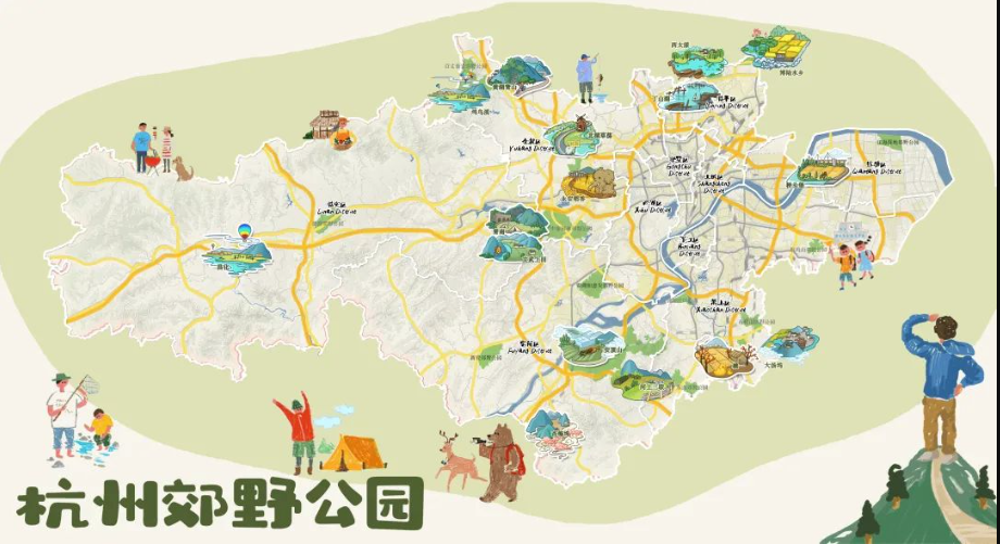 规划批复！杭州新增一批新概念公园 有你家附近吗