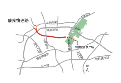 杭州城北最新动向！规划一条隧道穿过半山