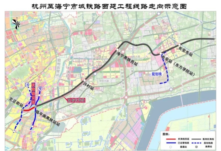 杭州市域铁路新进展!市中心出发能快10分钟
