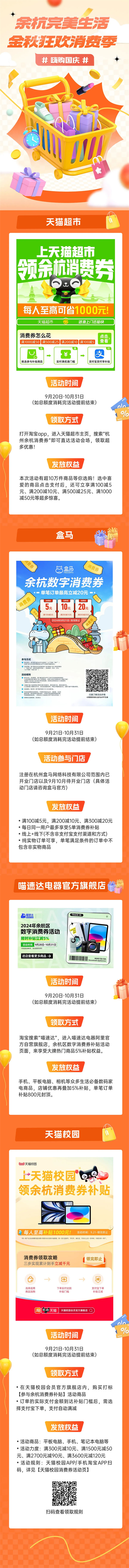 4000万元!杭州两城区发放消费券,补贴