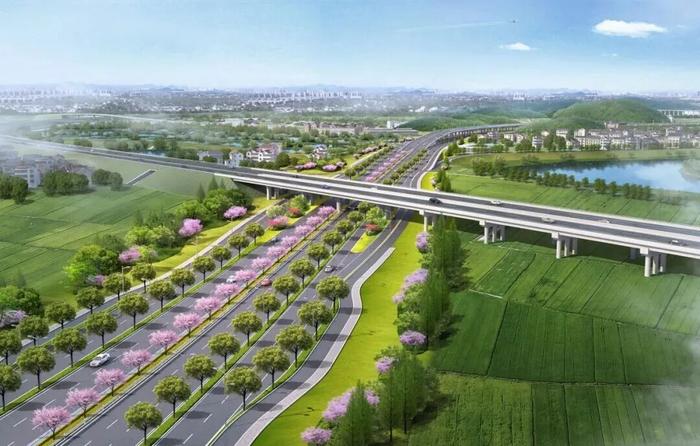 文一西路西延工程(三期)项目效果图 图片