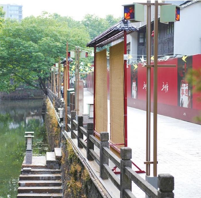 改造中的五里塘历史街区