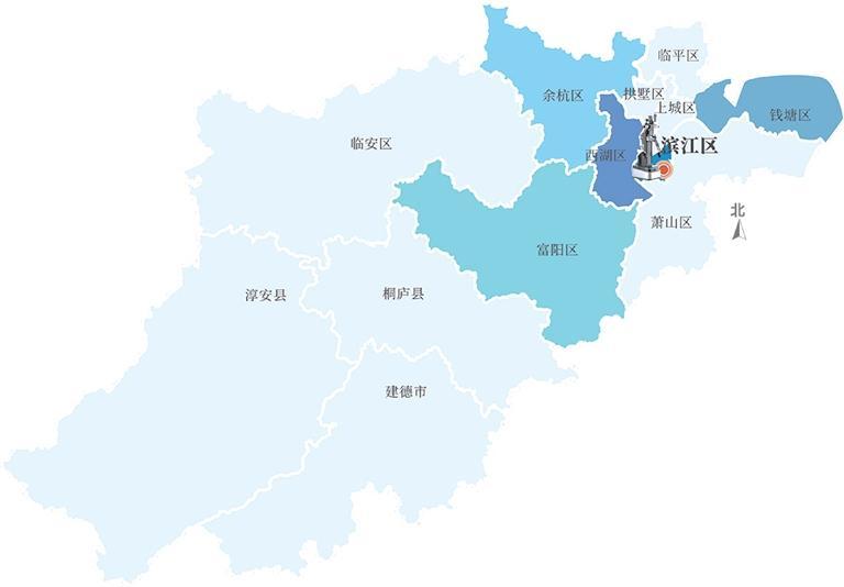 滨江区正在建设人工智能产业创新发展第一区 制图 高薇