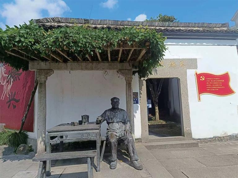 外桐坞村的朱德纪念室