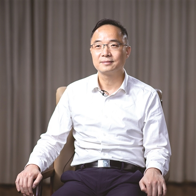 杭州市委常委、萧山区委书记孙旭东 记者 陈中秋 摄