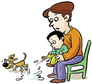 早把尿容易得痔疮？早把尿孩子更聪明？