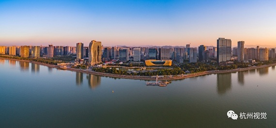 杭州滨江区鸟瞰图图片