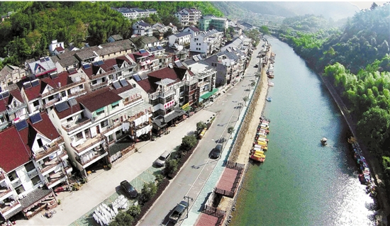 生态河芦茨溪变聚宝盆